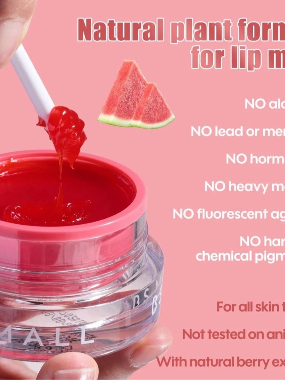 Hydrating Lip Mask - Red Tint by BSMALL